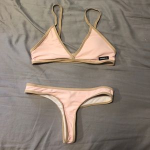 BoutineLA never been worn bathing suit set